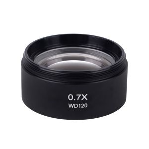 Auxiliary objective lens Barlow Lens for stereo microscope reduce magnification