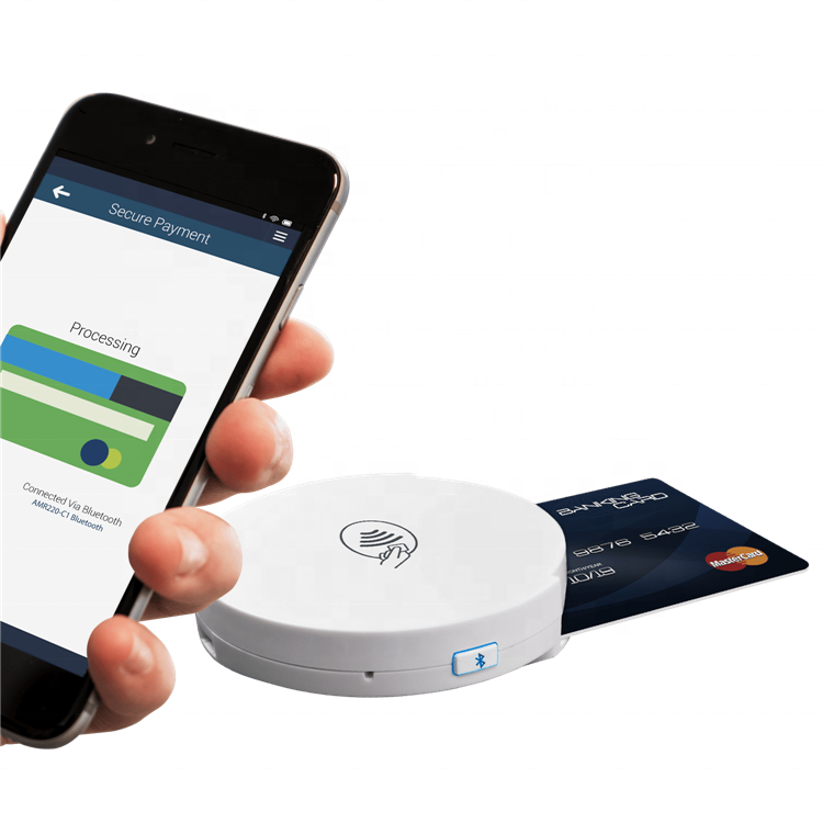 AMR220-C1 ACS Secure BLE nfc mPOS Reader support for EMV contact/contactless card