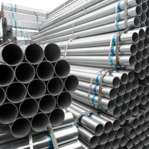 Buy cheap ASTM A36 Round Seamless Galvanized Steel Pipe Zinc Coating 200-500g/M2 product