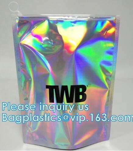 Smell Proof Mylar Bags, Foil Small Zip lockk Bags, Halloween Christmas Favor,
