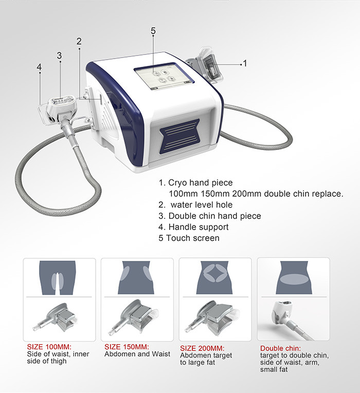 RHOSE Mini 10 Kpa Cryolipolysis Fat Freezing Machine