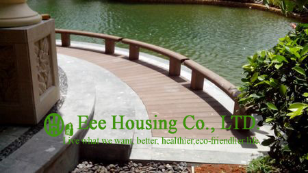 Garden Tiles For Sale, WPC Outdoor decking For Garden, easy Installation wpc decking tiles, 300x300mm