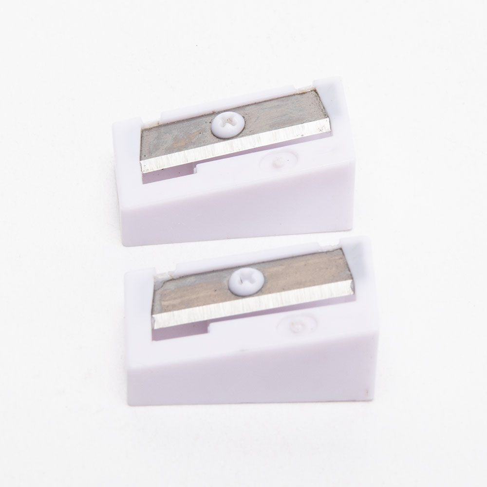 Manual Non Removable Screw Safe Pencil Sharpener Single Hole