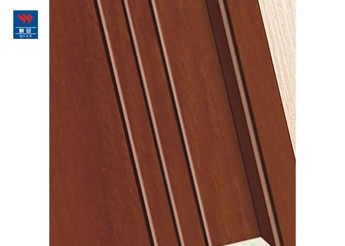 Exterior Solid Board Single Leaf Doors Design Fire Rated Wooden Door