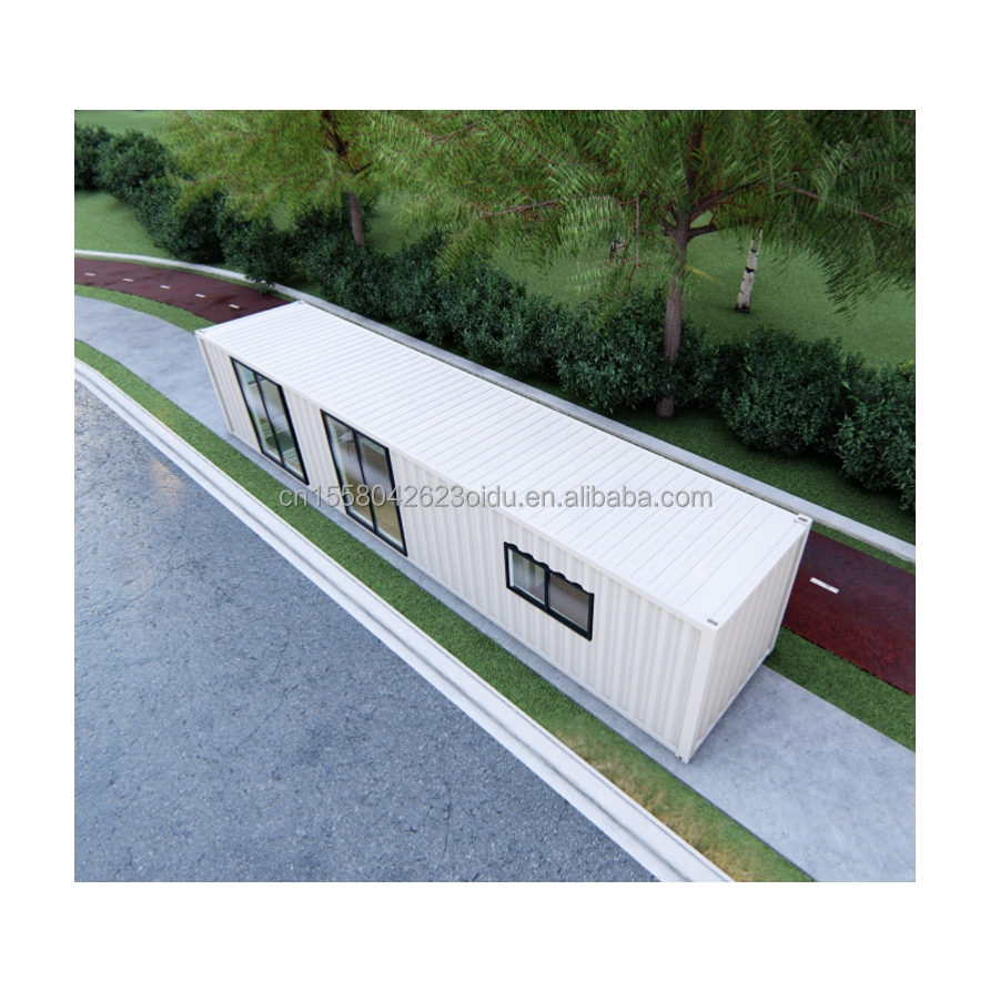 Galvanized Steel Bending 180g Modern Style Prefabricated House Steel Container Home Container Houses Tiny Prefab Family House for Outdoor Living