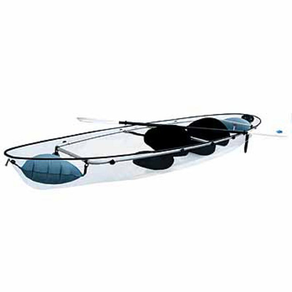 Anti Aging Clear Bottom Canoe , Hard Plastic Kayak For Hotels / Resorts