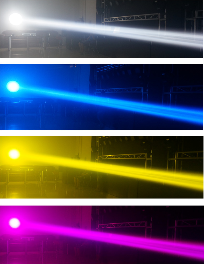 DMX Moving Head Spot Light / Sharpie Moving Lights With Double Prism Rotational Gobos