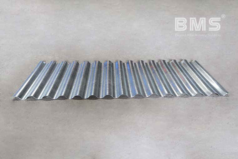European Style Corrugated Roof Roll Forming Machine / Roof Sheet Making Machine