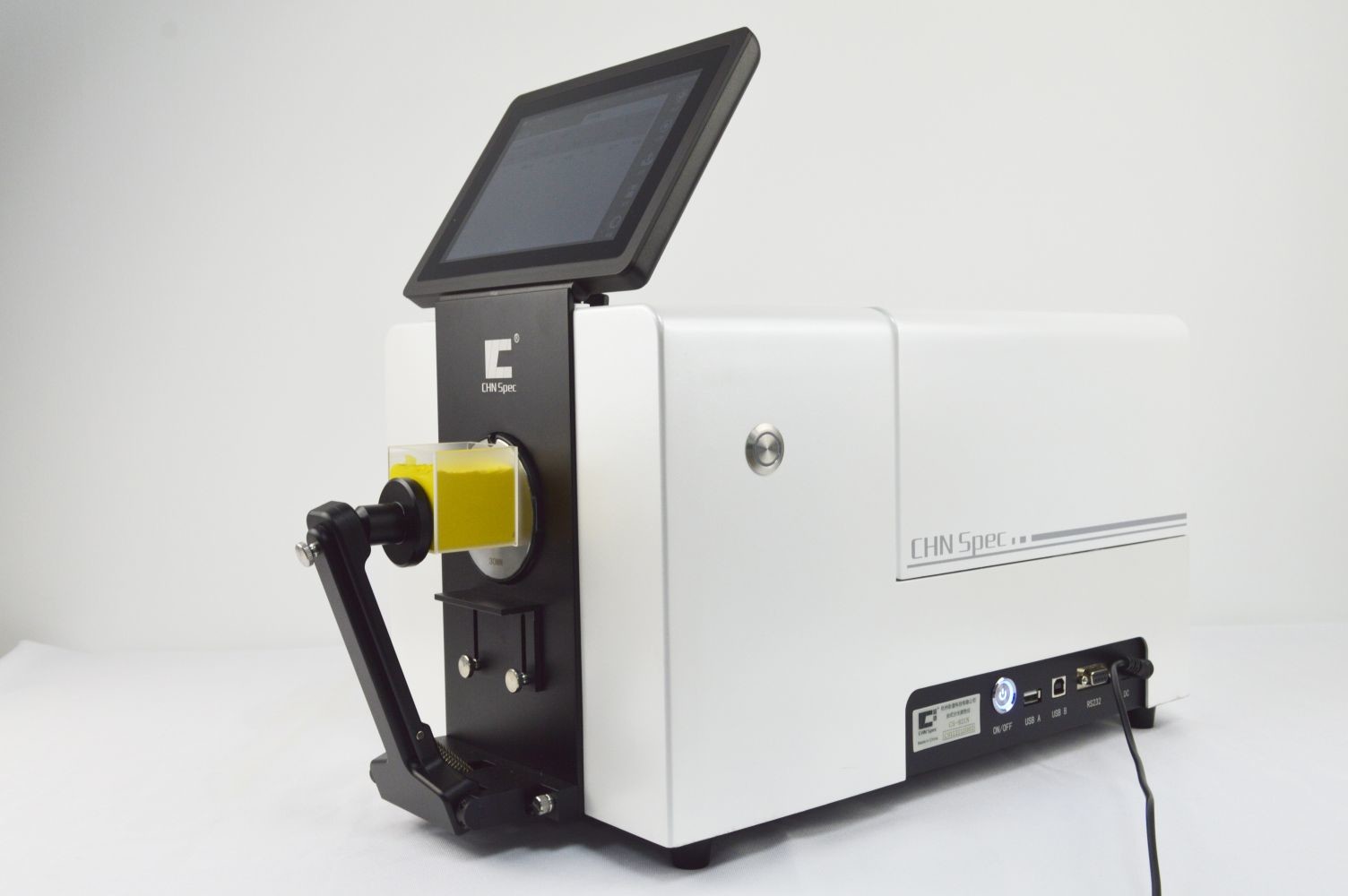 Color Measurement Benchtop Spectrophotometer With Dual Light Path Sensor Array And Concave Grating