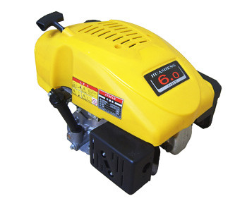Single Cylinder Air - Cooled Gasoline Engine 4 - Stroke Hand Starting Levorotatory