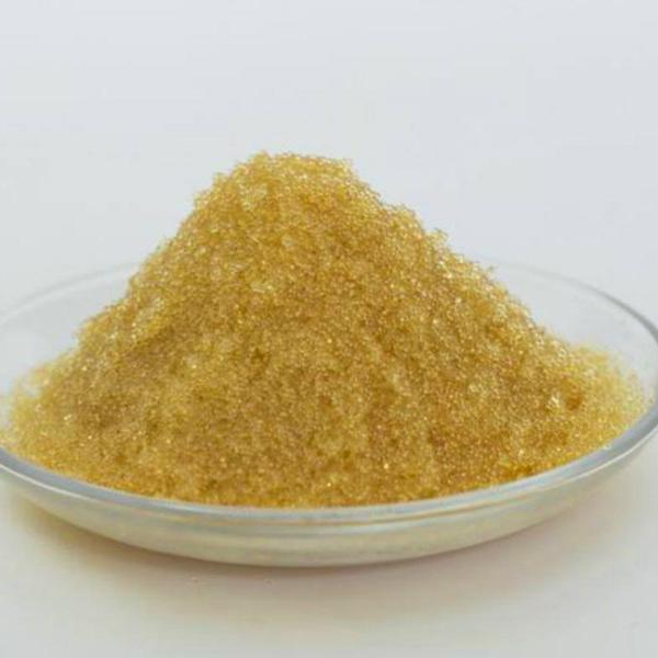 25L / BAG Water Treatment Consumables , Industrial Pale Yellow Cation Exchange