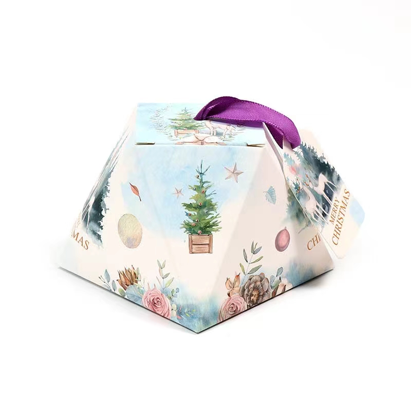 Multiple Colors Fancy Packaging Box Candy Cake Kraft Paper Gift Box