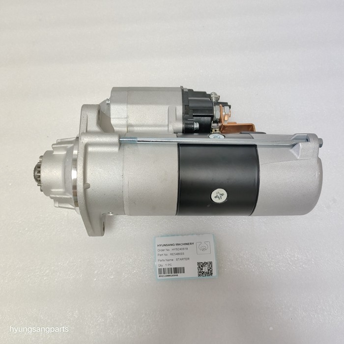 Hyunsang Engine Spare Parts Starter RE548693 RE537519 RE539695 RE549230