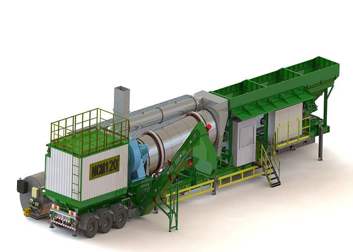 20TPH to 120TPH Continuous Asphalt Mixing Plant / Asphalt Drum Mixers