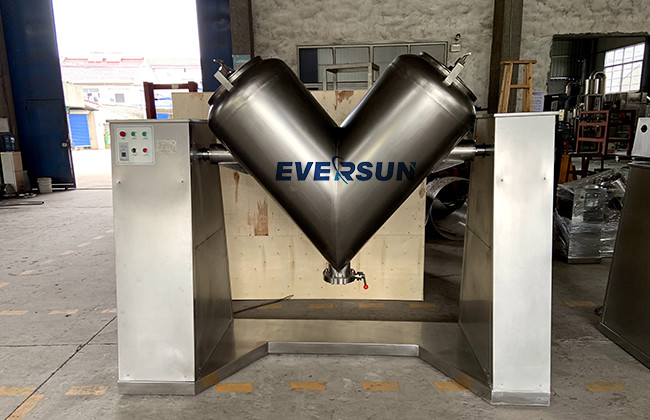Customized 10-5000L V Type Powder Mixer Mixing Of Powders Noise ≤80dB
