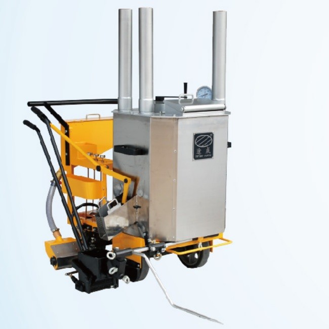 ISO 9001 Traffic Line Painting Equipment , Thermoplastic Pavement Marking Machine