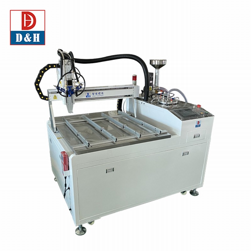 2 Part Filling Machine Adhesives Glue Applicator with Agitators and Vacuuming System