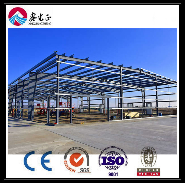 Quick Construction Steel Structure Workshop Q235 Customized ISO Certificate