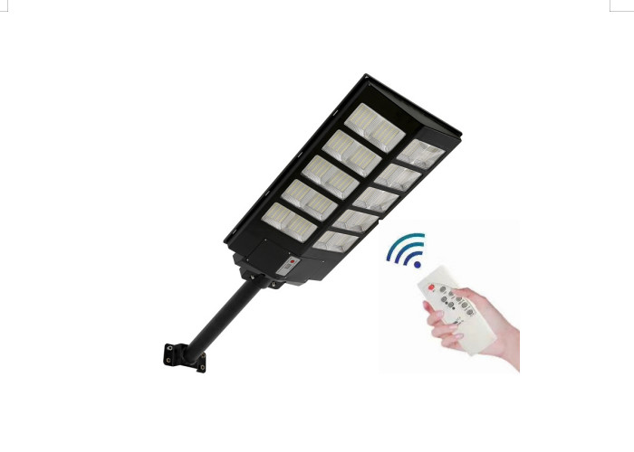 110lm/w All In One Solar Led Street Light Ip65 Waterproof Abs Hosuing