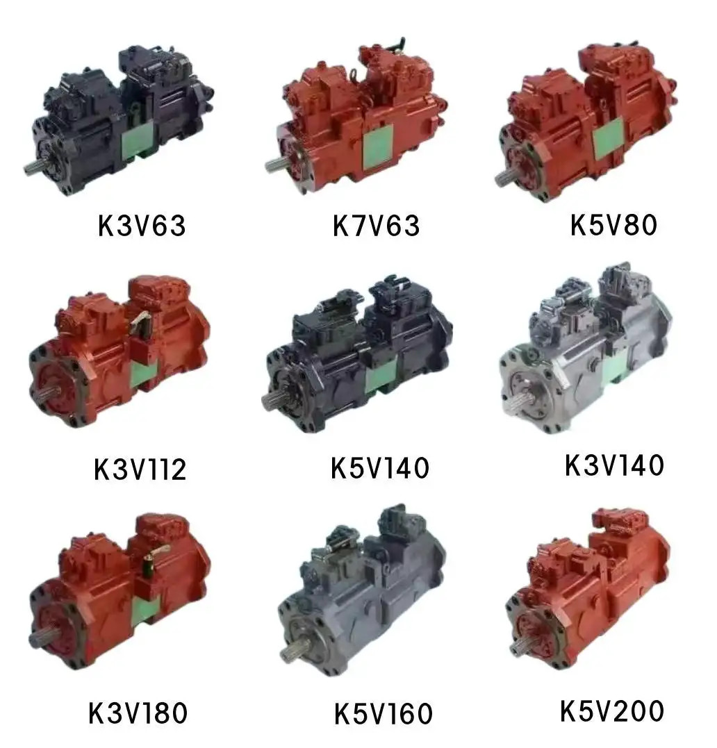 Excavator Parts K3VL Series K3VL28 K3VL45 K3VL60 K3VL80 K3VL112 K3VL140 Hydraulic Piston Pump Kawasaki Hydraulic Pump