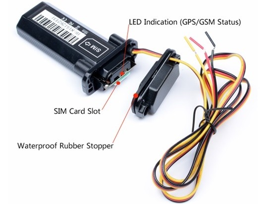 High Sensitivity Chip 10m Waterproof GPS Tracker Support Ignition Detection