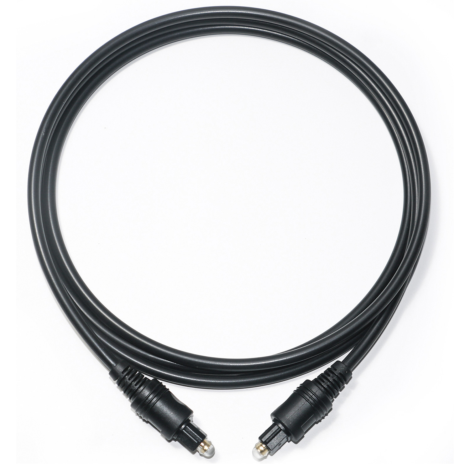 [ Factory Outlet ] Toslink Cable Digital Optical Audio Black Cable OD4.0 PVC For TV Sound Bar AV Receiver Game Console