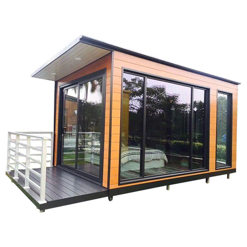 Plastic Steel Window Container Housing Prefabricated Expandable Container Homes
