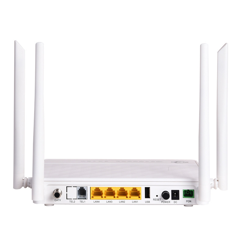 4GE VOIP 2.4G 5G WIFI CATV ONU GPON CATV FTTH XPON ONU
