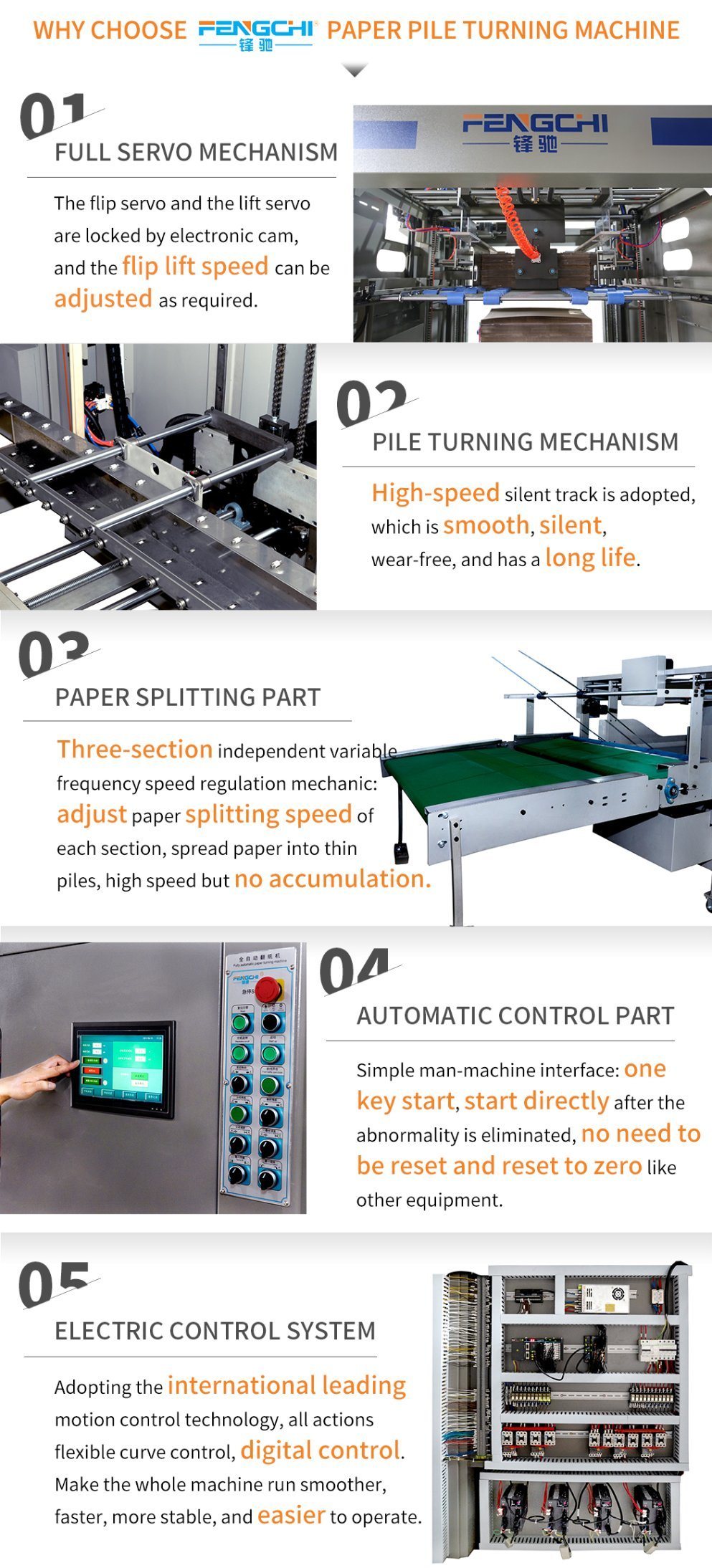 Automatic High Speed Flip Flop Corrugated Paper Pile Turner for Packaging Industry