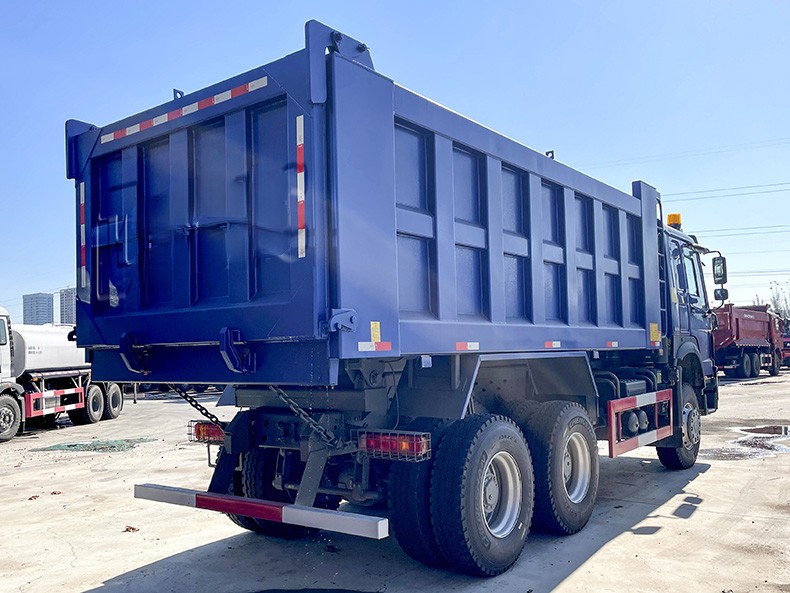 6x4 371hp 10 Wheeler Sinotruk Dump Truck , Second Hand Howo Dumper Truck