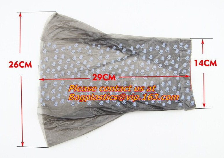 High Quality Eco-friendly Degradable Fashion With Printing Doggy Pet Dog Waste Poop Bags, Eco friendly pet dog waste poo