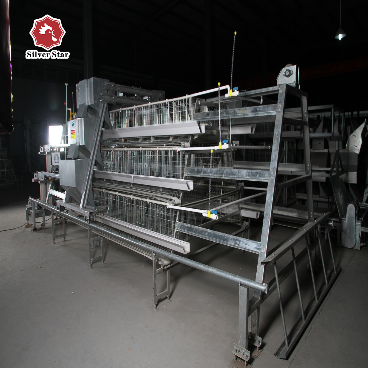 Poultry Farm Equipment Battery Cage 120 Birds 160 Birds Egg Layer Chicken Cage