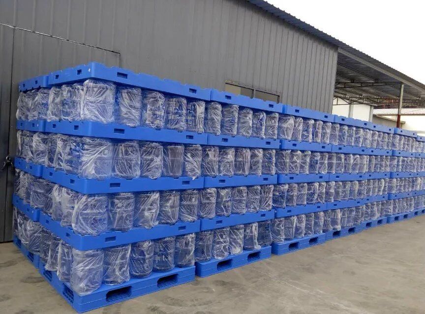 PET Material Big Bottle/water Bottles for Clearwater Bottle Pallet 18.9L or 5 Gallon Plastic Single Faced 4-WAY