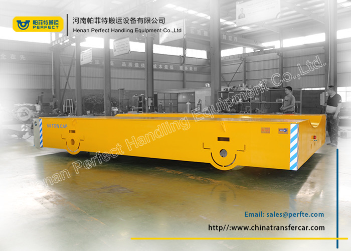20t Material Handling Electric Transfer Trolley In Heavy Industry