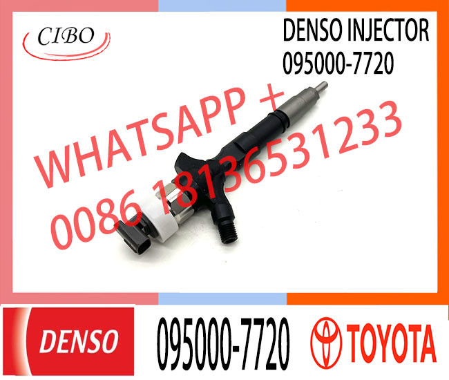 High Quality Diesel Injector 23670-30320 Common Rail Injetor 095000-7720 for TOYOTA HIACE