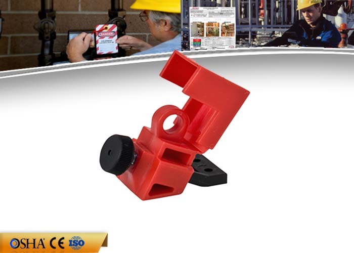 Miniature Clamp - On Circuit Breaker Lockout For Switch Electrical Security