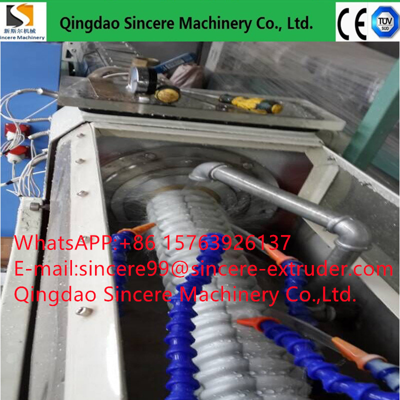 HDPE Carbon Spiral Tube Extrusion Machine Corrugated PVC Pipe Production Line