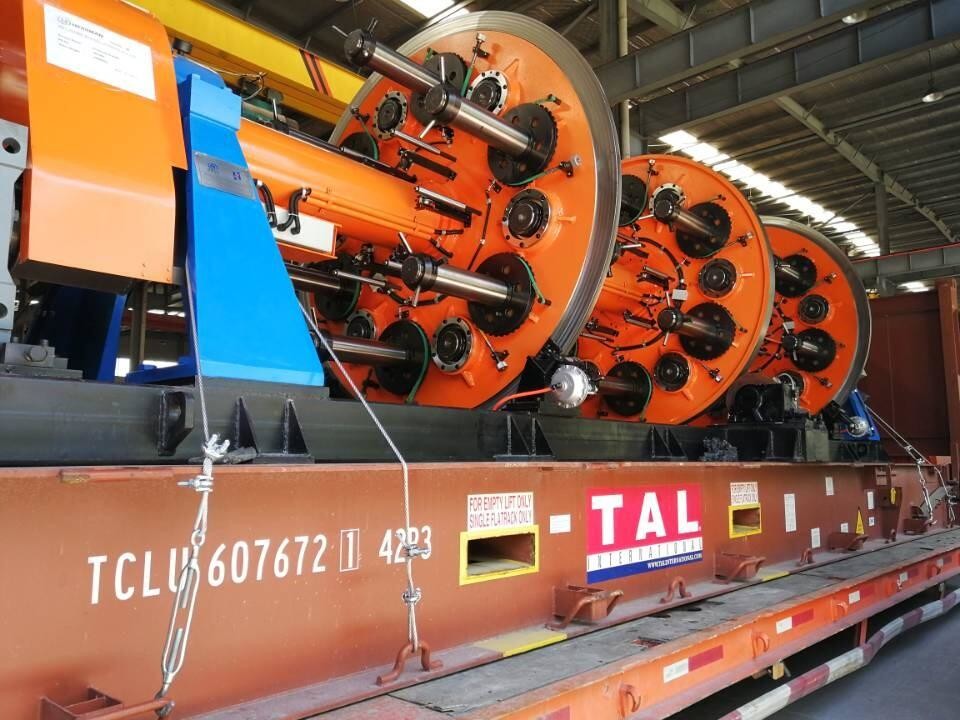 60r/Min OD 80mm Screening Shielding Copper Wire Cable Machine