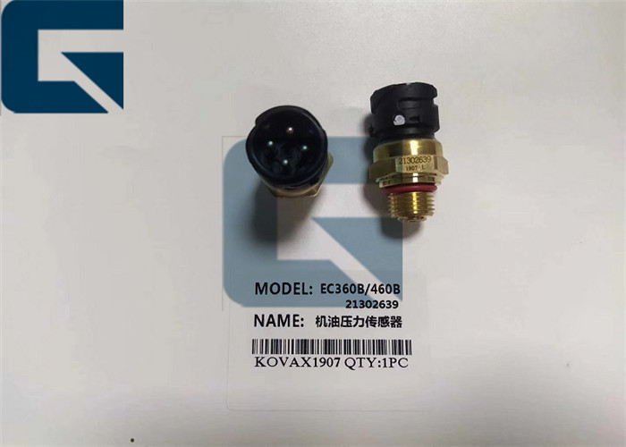 D12 Oil Pressure Sensor 1077574 For Volv-o EC380D EC480D Excavator Spare Part