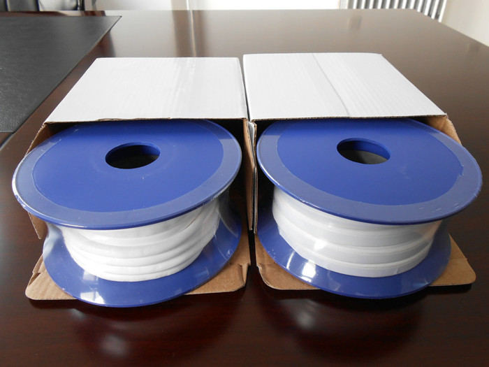 White Color PTFE Gasket Tape One Side Adhesive For Industrial Seal