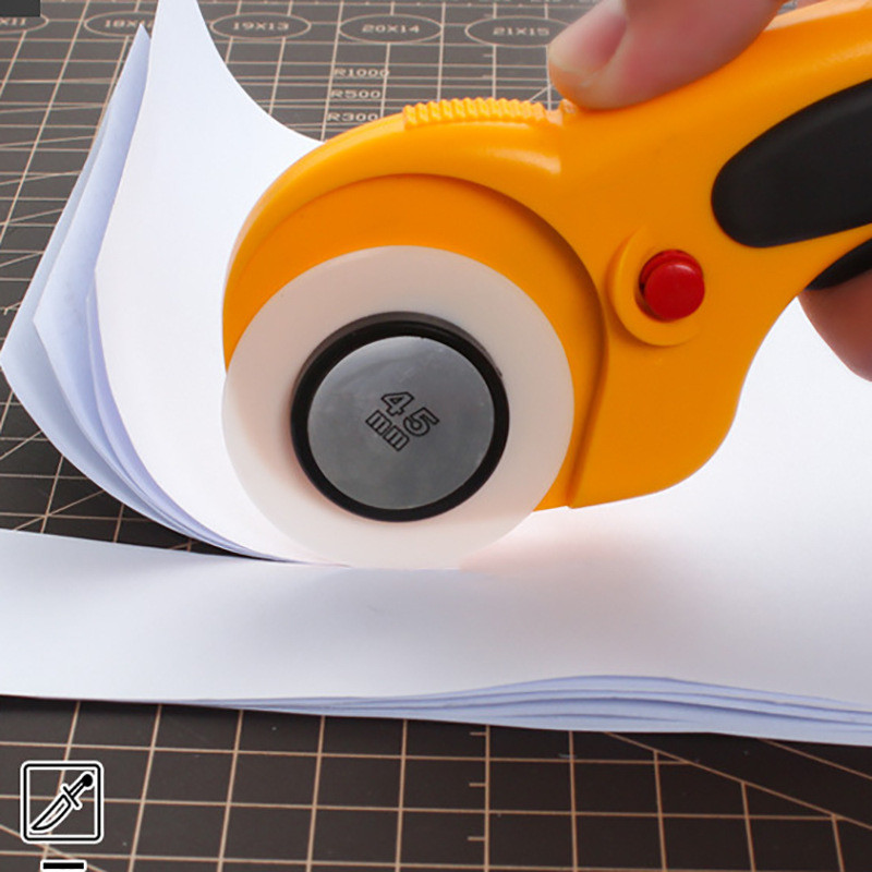 Anti - Static Zirconia Ceramic Round knife 45*8*0.4mm Nonwoven Fabric Slitting Knife