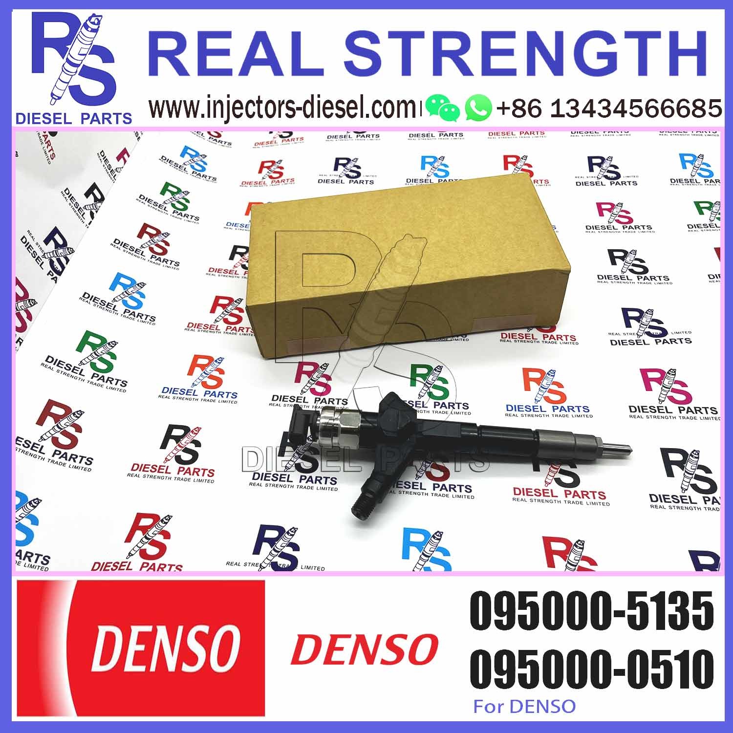 New Fuel Injector 095000-513# 16600AW40A 095000-5130 095000-5135 for NISSAN PRIMERA ALMERA TINO X-TRAIL YD22