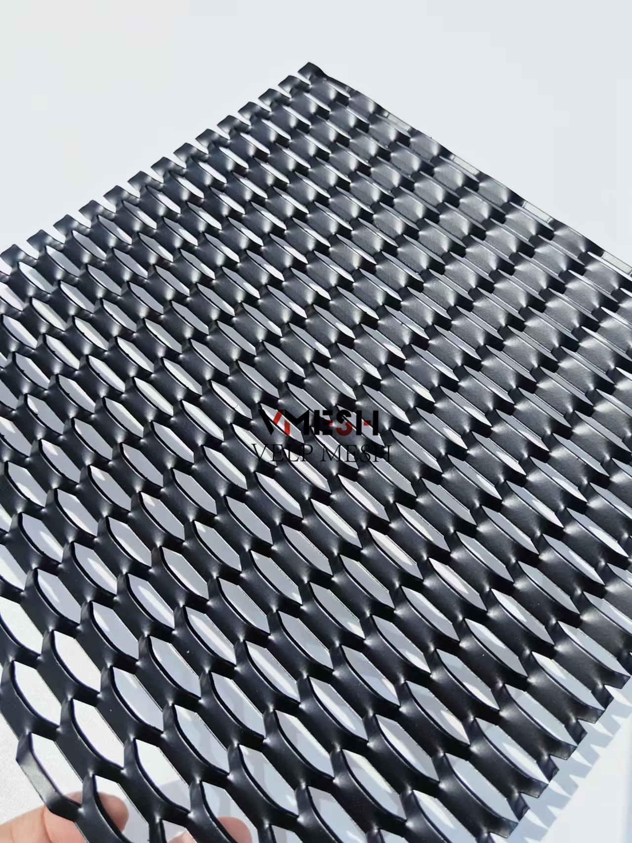 Outdoor Decorative Aluminum Expanded Mesh Welded with Frame