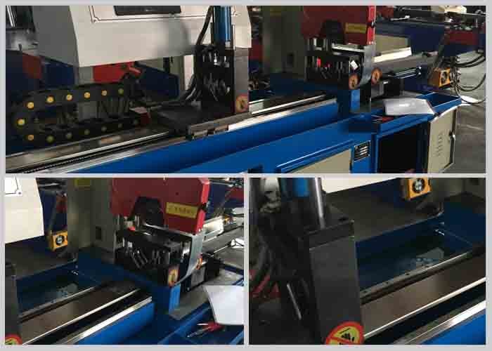 Low Noise PLC Control Stainless Steel Pipe Cutter Machine Customized Voltage