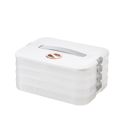 Food Storage Dumpling Storage Box With Lids Multi Layer