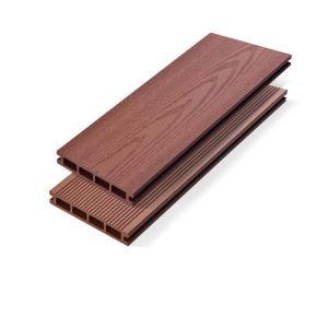 Fireproof WPC Decking Board 140x25mm for Outdoor Walkway Balcony