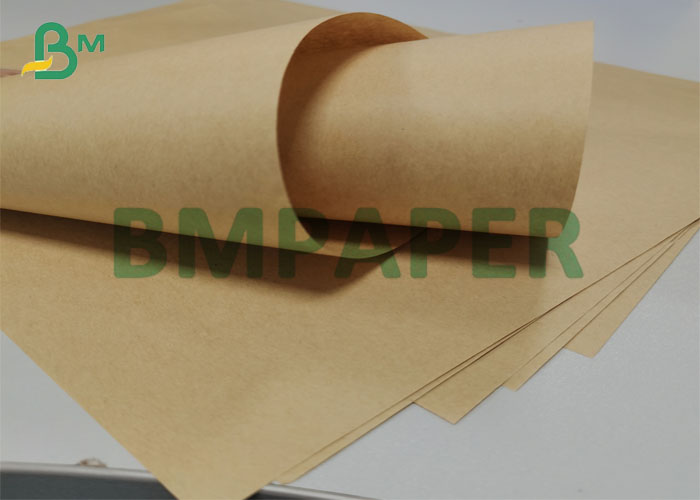 70gsm Unbleached Tape Kraft Paper High Wet Tensile Strength Brown Kraft Paper
