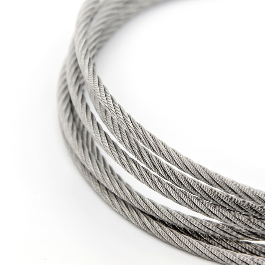 1*37 18mm Wire Rope For Heavy Duty Industrial Lifting Stainless Steel Wire Ropes