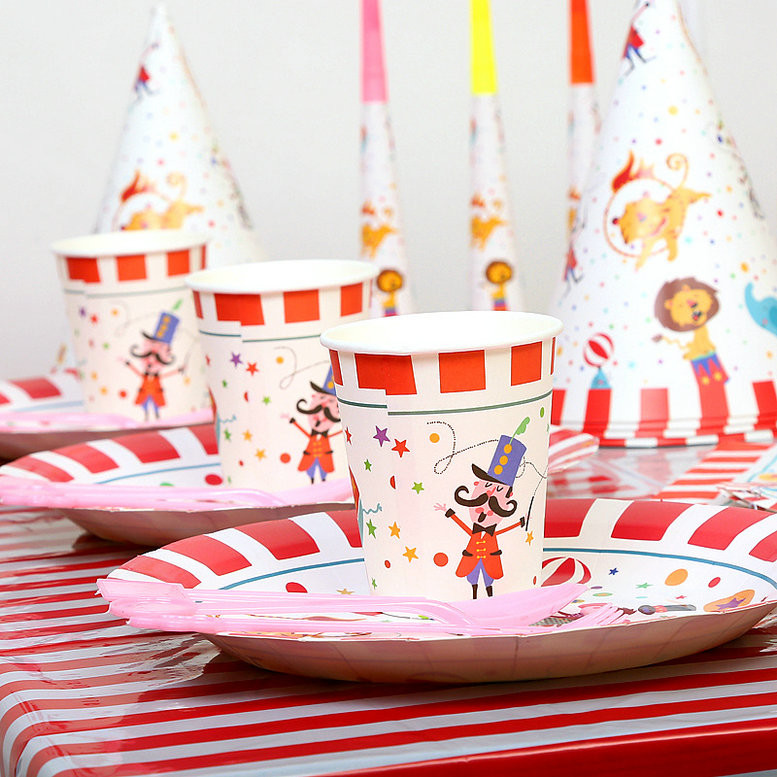 Circus Disposable Party Tableware
