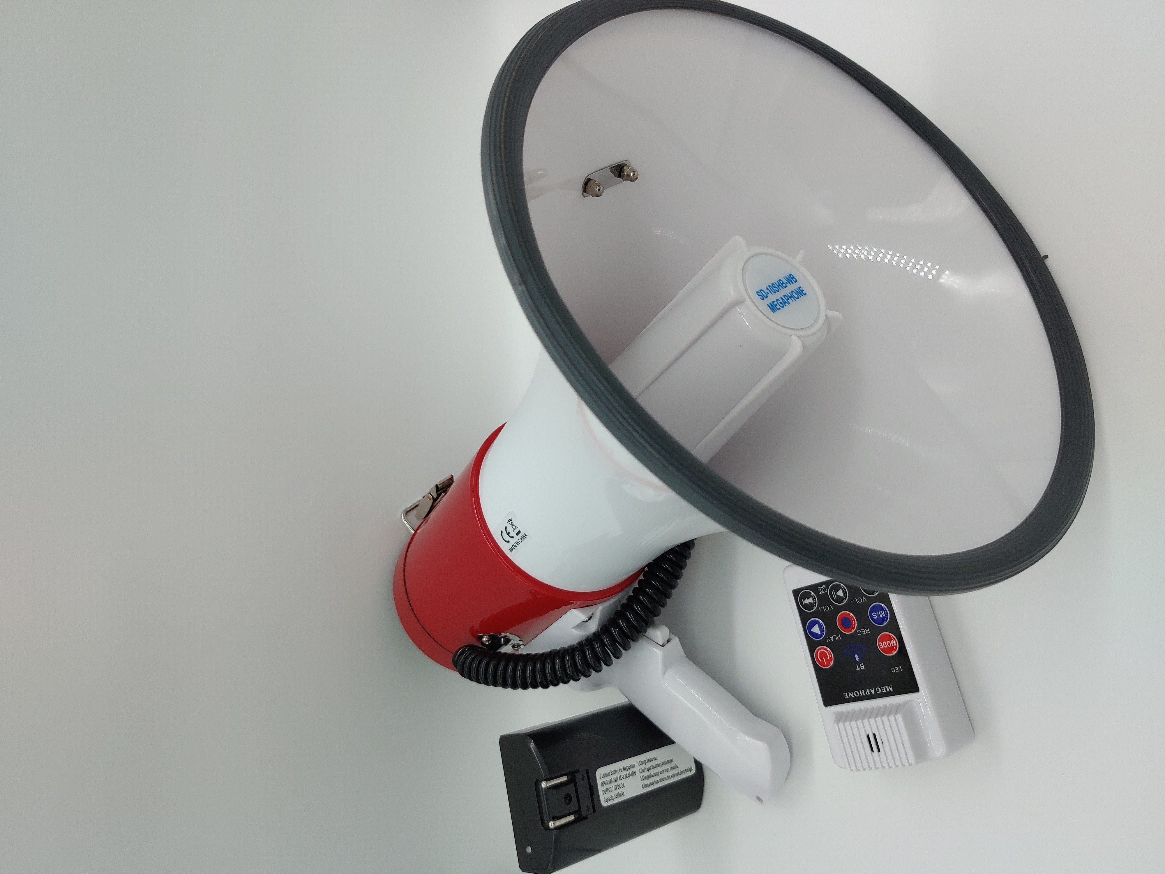 OEM Portable Megaphone With Usb Port , Coverage 800M